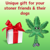 Mary Jane the Weed Leaf 420 Dog Toy