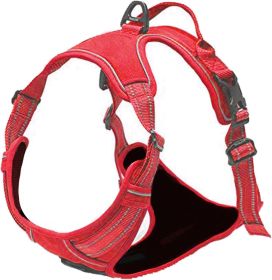 Venture Paw Harness (Color: Crimson, size: X-Large)